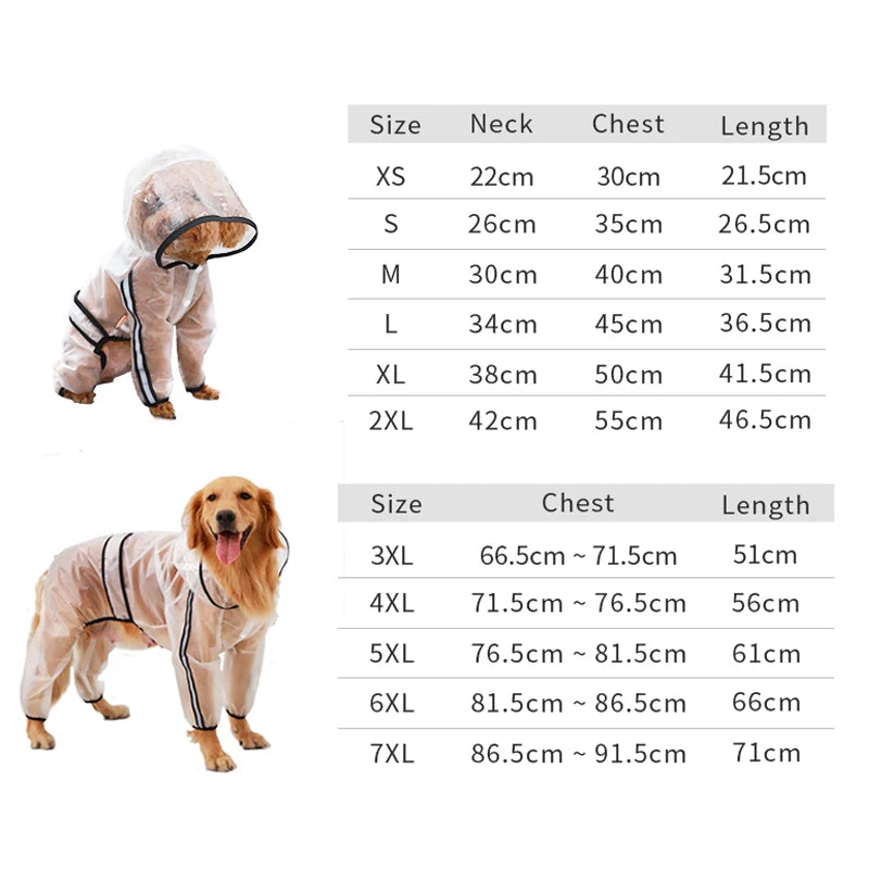 Hoopet Dog Raincoat