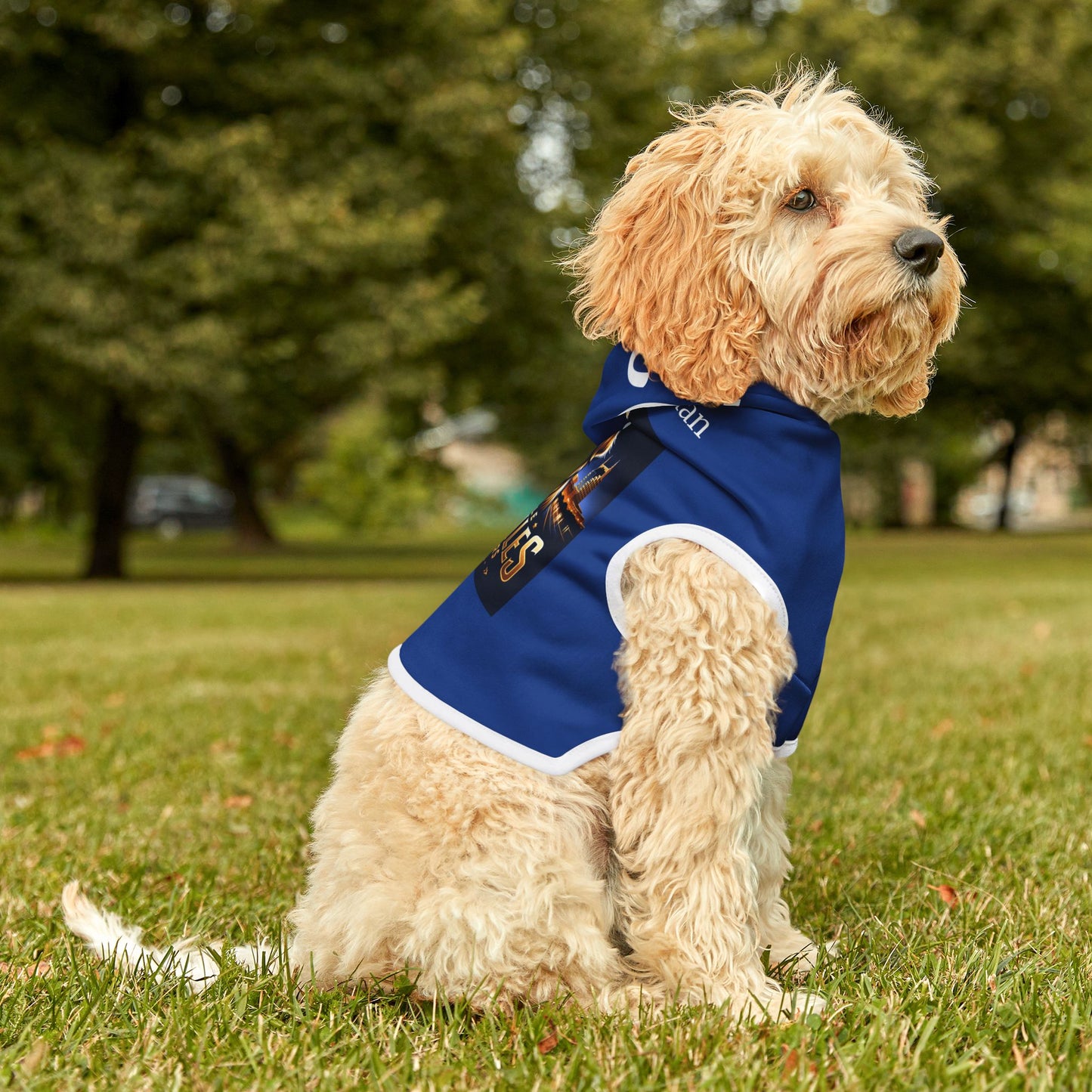 Basketball Michael Pawdan Dog Hoodie