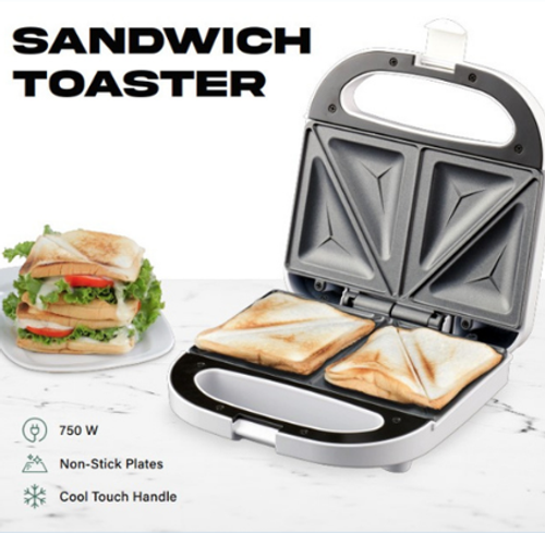 Domestic King Double 750w Sandwich Press